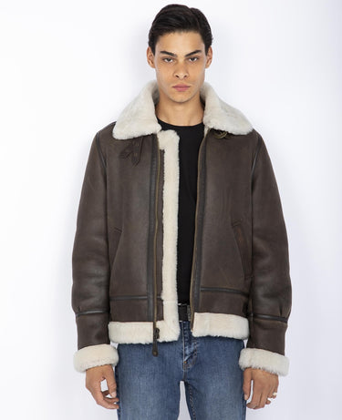 BLOUSON HOMME MARRON MARRON