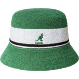 BOB BERMUDA STRIPE VERT VERT