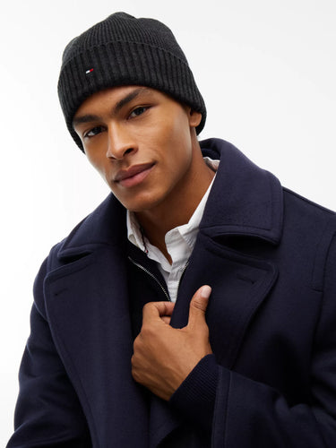 BONNET TH FLAG PIMA COTTON ANTHRACITE ANTHRACITE