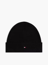 BONNET TH FLAG PIMA COTTON NOIR NOIR