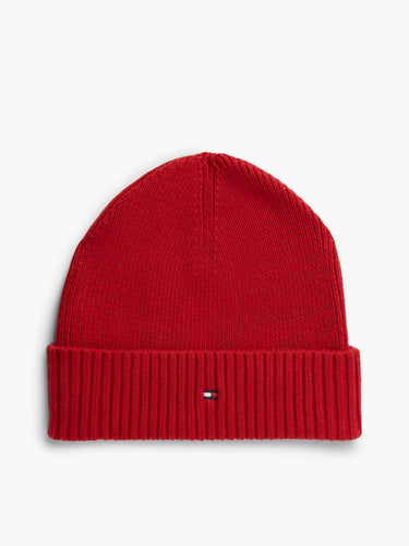 BONNET TH FLAG PIMA COTTON ROUGE ROUGE