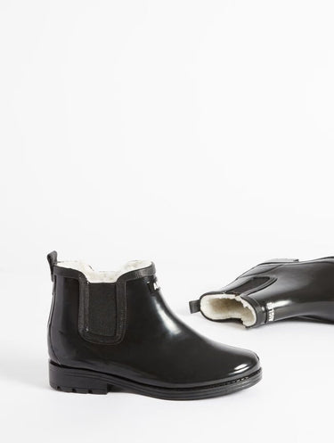 BOTTES FEMME CARVILLE FUR 2 NOIR NOIR