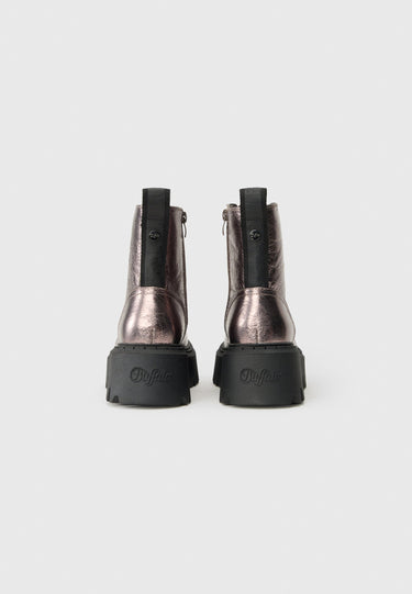 BOTTES FEMME ASPEN LACE UP METAL METAL