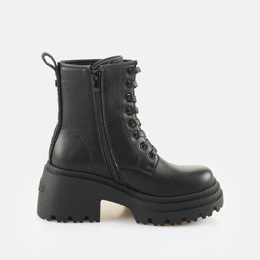 BOTTES FEMME BRAVR LACE UP NOIR NOIR