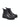 BOTTES FEMME CASUAL LEATHER FLAT NOIR NOIR