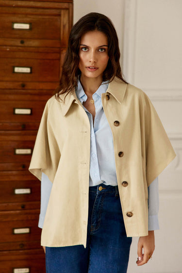 CAPE FEMME NETTA BEIGE BEIGE