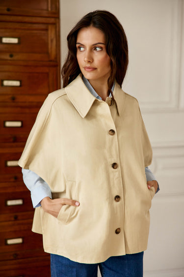 CAPE FEMME NETTA BEIGE BEIGE