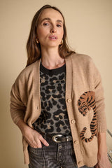 CARDIGAN FEMME TIGREA MAPLE MAPLE