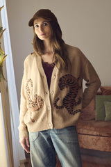 CARDIGAN FEMME TIGREA MAPLE MAPLE