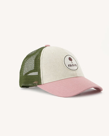 CASQUETTE TRUCKER CAP WOVEN CREME CREME