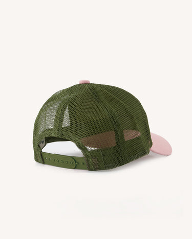 CASQUETTE TRUCKER CAP WOVEN CREME CREME