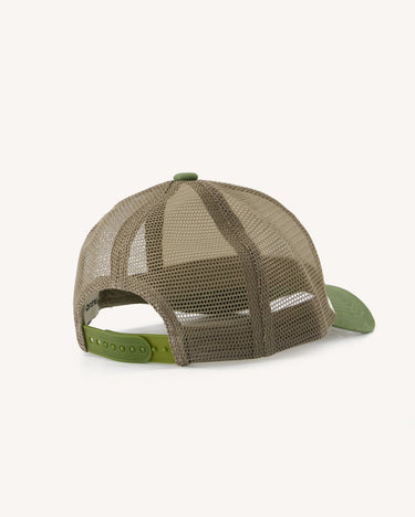CASQUETTE TRUCKER CAP WOVEN KAKI KAKI