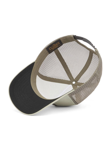 CASQUETTE TRUCKER OLIVE OLIVE