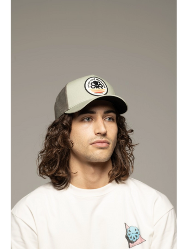 CASQUETTE TRUCKER OLIVE OLIVE
