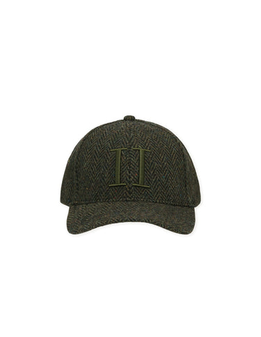 CASQUETTE CORE HERRINGBONE BASEBALL VERT VERT