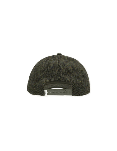 CASQUETTE CORE HERRINGBONE BASEBALL VERT VERT