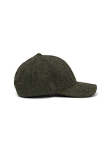 CASQUETTE CORE HERRINGBONE BASEBALL VERT VERT