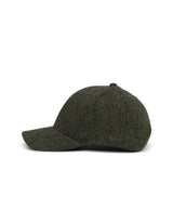 CASQUETTE CORE HERRINGBONE BASEBALL VERT VERT