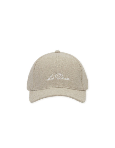 CASQUETTE SIGNATURE WOOL BASEBALL SABLE SABLE