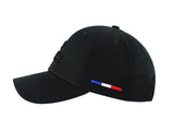 CASQUETTE COTON TON SUR TON NOIR NOIR