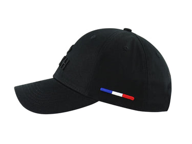 CASQUETTE COTON TON SUR TON NOIR NOIR