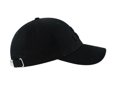 CASQUETTE COTON TON SUR TON NOIR NOIR
