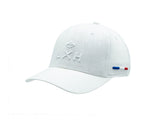 CASQUETTE LIN TON SUR TON BLANC BLANC