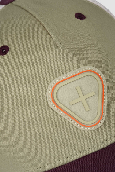 CASQUETTE MIXTE BILLYS 2 TONES ARGILE/BOURGOGNE ARGILE/BOURGOGNE
