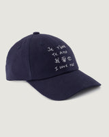 CASQUETTE MIXTE BEAUMONT JE T'AIME TE AMO BLEU BLEU