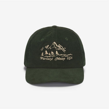 CASQUETTE CONNOR CORDUROY VERT VERT