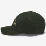 CASQUETTE CONNOR CORDUROY VERT VERT