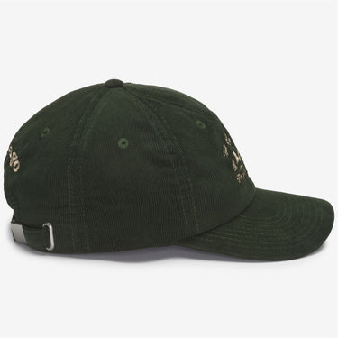 CASQUETTE CONNOR CORDUROY VERT VERT