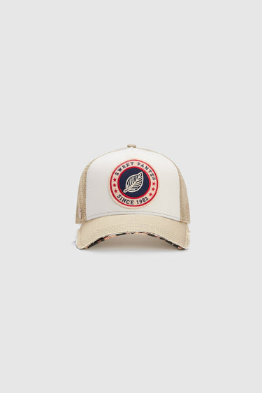 CASQUETTE HOME RUN LEO WHITE PEPPER WHITE PEPPER