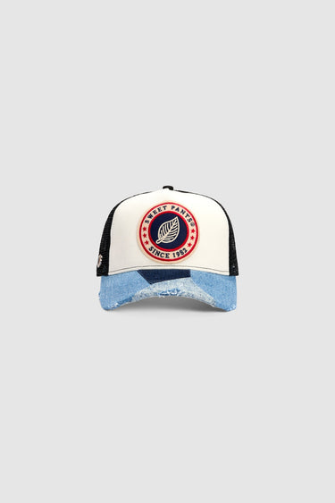 CASQUETTE PATCHWORK CAP NOIR NOIR