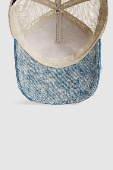 CASQUETTE PATCHWORK CAP WHITE PEPPER WHITE PEPPER