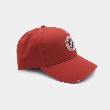 CASQUETTE USED BASIC CAP ROUGE ROUGE