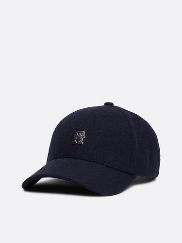 CASQUETTE TH MONOGRAM WINTER MARINE MARINE