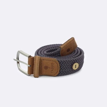 CEINTURE NYLON SOLID GRIS GRIS