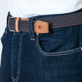 CEINTURE NYLON SOLID GRIS GRIS