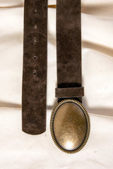 CEINTURE KALLAS MARRON MARRON