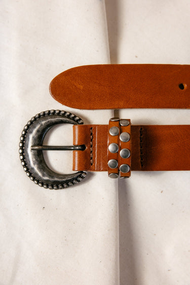 CEINTURE KIRZA CAMEL CAMEL