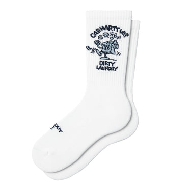 CHAUSSETTES DIRTY LAUNDRY BLANC BLANC