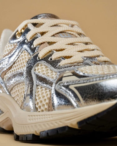 CHAUSSURES FEMME CITY RUN SILVER/TAN ARGENT ARGENT