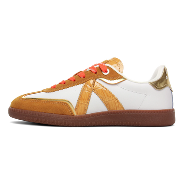CHAUSSURES FEMME ELITE CLASSIC WHITE WHITE/COGNAC/CROC WHITE/COGNAC/CROC