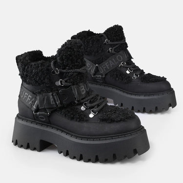 CHAUSSURES FEMME ASPEN COM MID WARM NOIR NOIR
