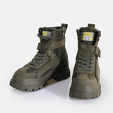 CHAUSSURES FEMME ASPHA COM1 KAKI KAKI