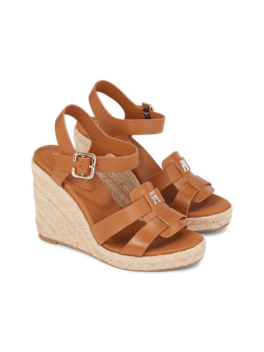 CHAUSSURES FEMME ESPADRILLE HIGH WED COGNAC COGNAC