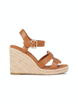 CHAUSSURES FEMME ESPADRILLE HIGH WED COGNAC COGNAC