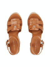 CHAUSSURES FEMME ESPADRILLE HIGH WED COGNAC COGNAC