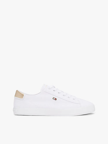 CHAUSSURES FEMME VULC CANVAS LACE UP BLANC BLANC